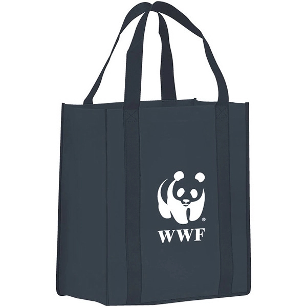 Eco-friendly large shopping tote with drop-in board.... from ASI 30112 ACE Products / Ace Line
