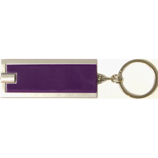 Burgundy mini flash light key chain.... from ASI 74585 Nu Promo International / Nu Promo Line