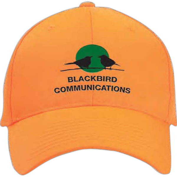 Structured orange cap.... from ASI 93990 IMAGEN Brands