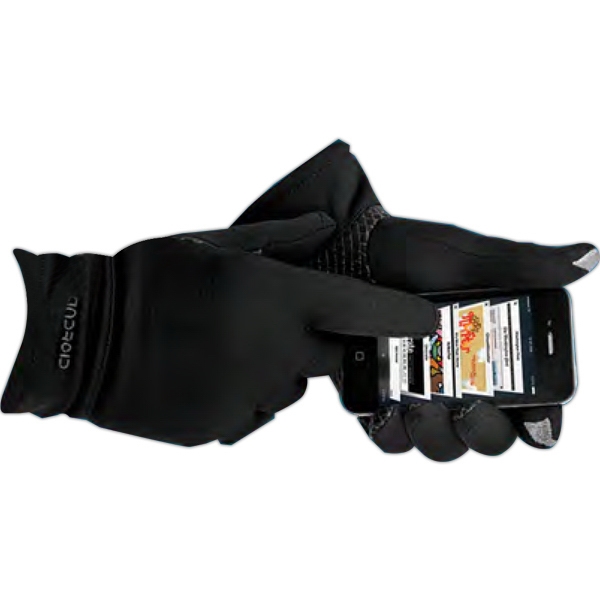 Gloves with silicone grip on palm and fingers.... from ASI 93990 IMAGEN Brands / Vitronic