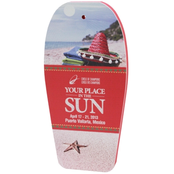 Foam giant boogie board POP display, 28" x 13.5".... from ASI 54886 Foamworx / FoamWorx