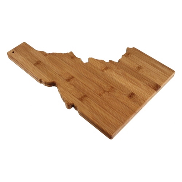 Idaho shaped cutting board is great for vacation or travel gifts.... from ASI 91565 Totally Bamboo
