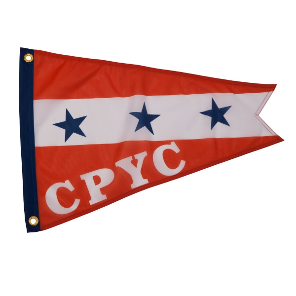 Burgee Flag, 12x18... from ASI 55030 ZZ DROPPED - Footprints USA / Footprints USA