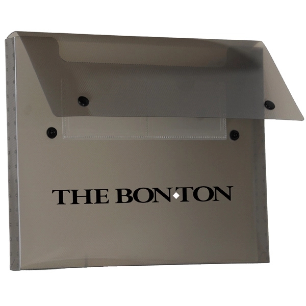 Document storage case, 2-business card slots, snap buttons, 12.5" x 9.5"... from ASI 40515 BILD Enterprises LLC / Ben-Line