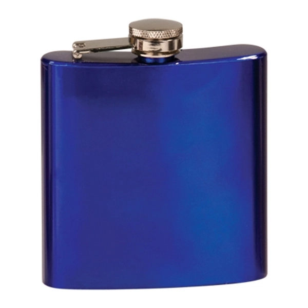 Stainless steel hip flask that holds 6 ounces and comes with... from ASI 72657 Active Life Promo / Apres Ski