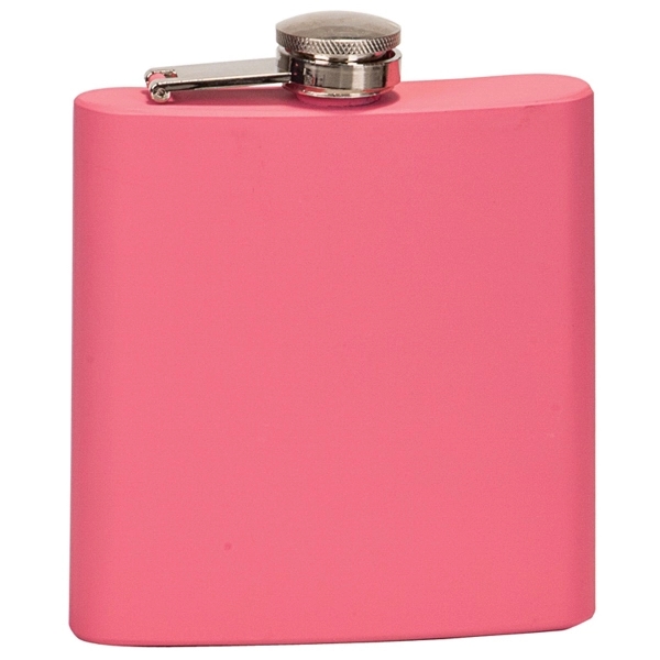Stainless steel hip flask that holds 6 ounces and comes with... from ASI 72657 Active Life Promo / Apres Ski