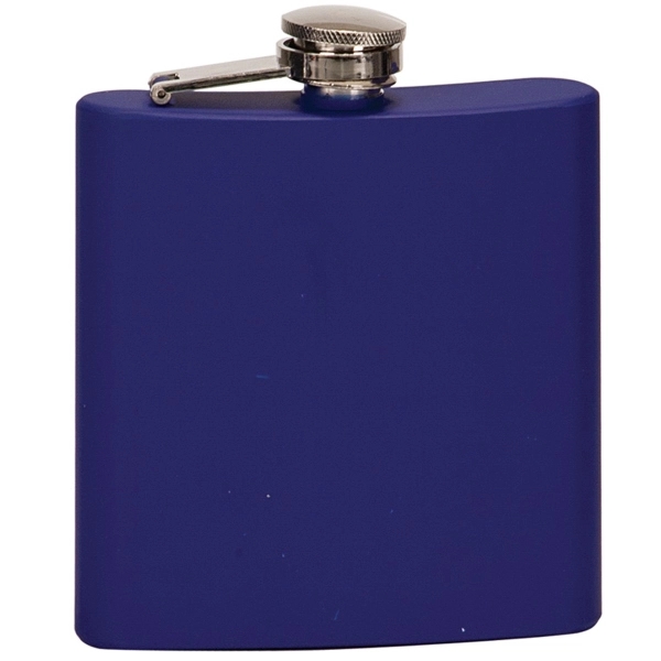 Stainless steel hip flask that holds 6 ounces and comes with... from ASI 72657 Active Life Promo / Apres Ski