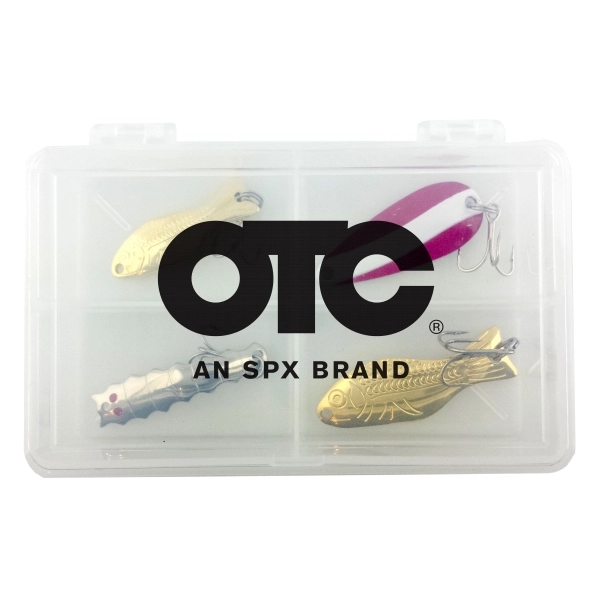 Trout Kit with Four Premium Lures in tough polypropylene 4-compartment storage... from ASI 33300 Al's Goldfish Lure Co