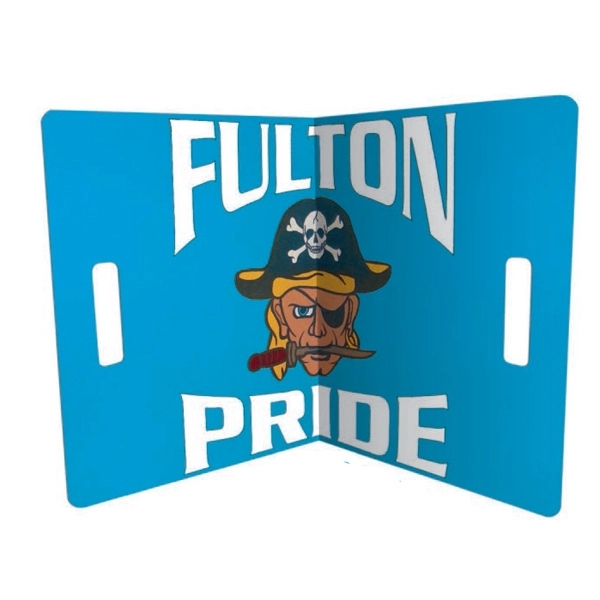 Offset Printed Cheer banner, 11" x 18".... from ASI 67620 Lion Circle Corp / Lion/Circle