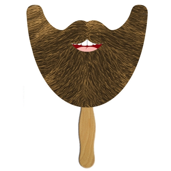 Digitally printed beard made from high density 14 pt. white paper... from ASI 67620 Lion Circle Corp / Lion/Circle