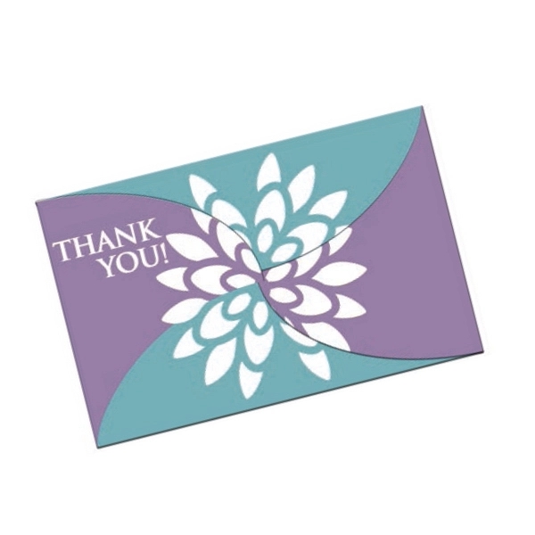 Self locking gift card holder, 3 3/4" x 2 1/2" finished... from ASI 67620 Lion Circle Corp / Lion/Circle