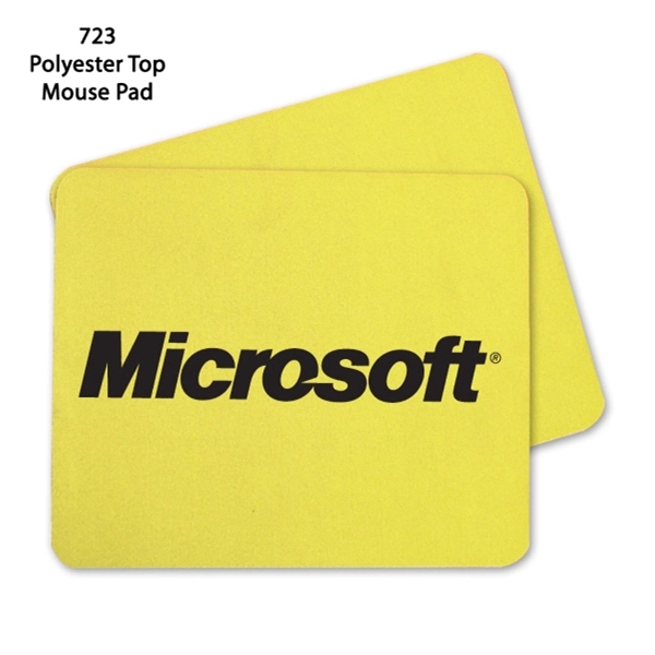 Soft polyester top, computer mouse pad, Size 9" x 7.5" x... from ASI 45100 Chulani Promotional Products, Inc