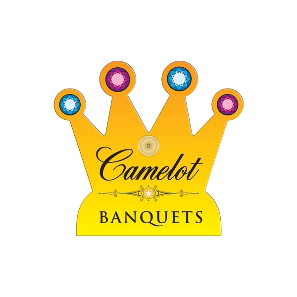 Crown shaped window sign with suction cup (not attached), 8" x... from ASI 67620 Lion Circle Corp / Lion/Circle