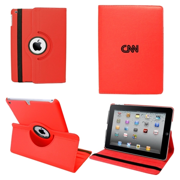 Faux, red, i-Pad air case.... from ASI 73010 Natico Originals Inc / Natico Originals