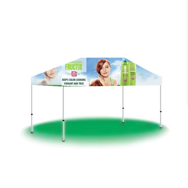 10' x 15' custom pop-up canopy/tent with full digital printing.... from ASI 30442 Above & Beyond Advertising Products / PromoAdLine