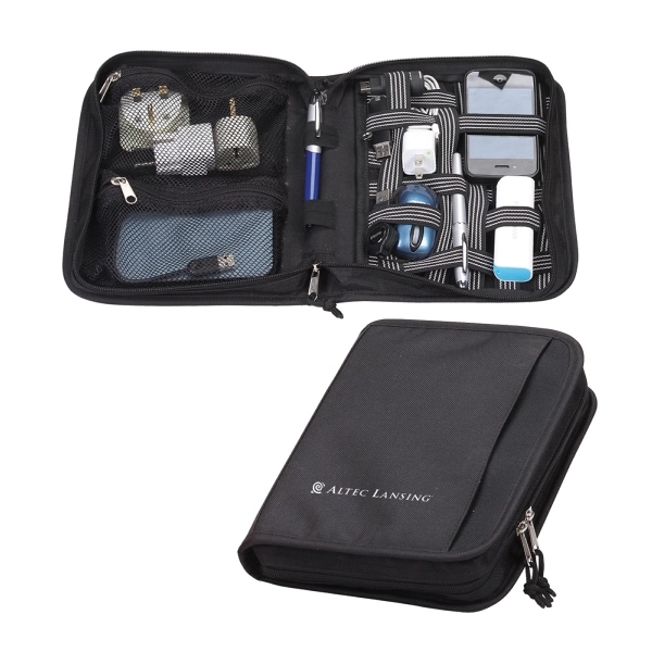 elastic grid, dual mesh zip pockets, elastic loops, zipper.... from ASI 79384 Preferred Nation Inc