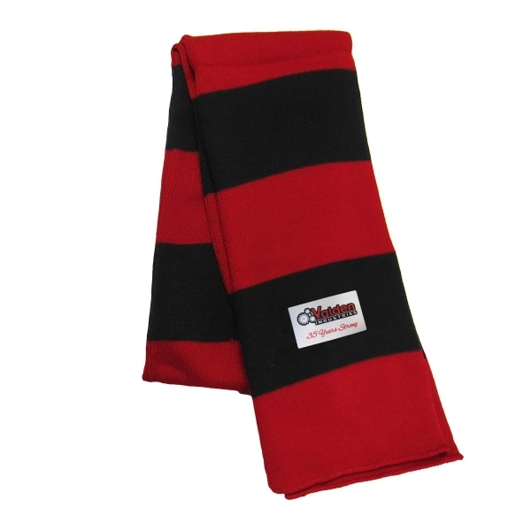 This 7-1/4" x 69" rugby knit scarf is 100% acrylic with... from ASI 92980 WOV-IN® / Universal Strap/Wov-In Line