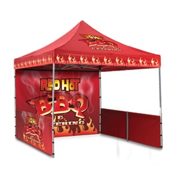 Event tent half wall (pair) measuring 36" x 118" and made... from ASI 90807 Tekweld