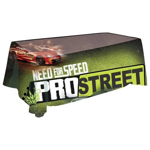 6' custom printed non-fitted table cloth.... from ASI 30442 Above & Beyond Advertising Products / PromoAdLine