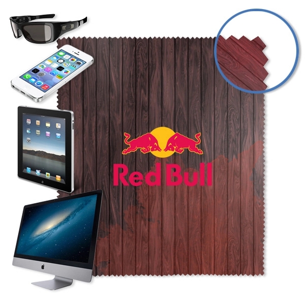 7" x 9.5" microfiber cloth with full dye sublimation printing.... from ASI 30442 Above & Beyond Advertising Products