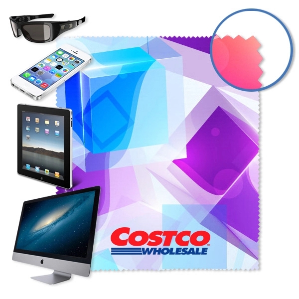 7.5" x 9" microfiber cleaning cloth with customization.... from ASI 30442 Above & Beyond Advertising Products