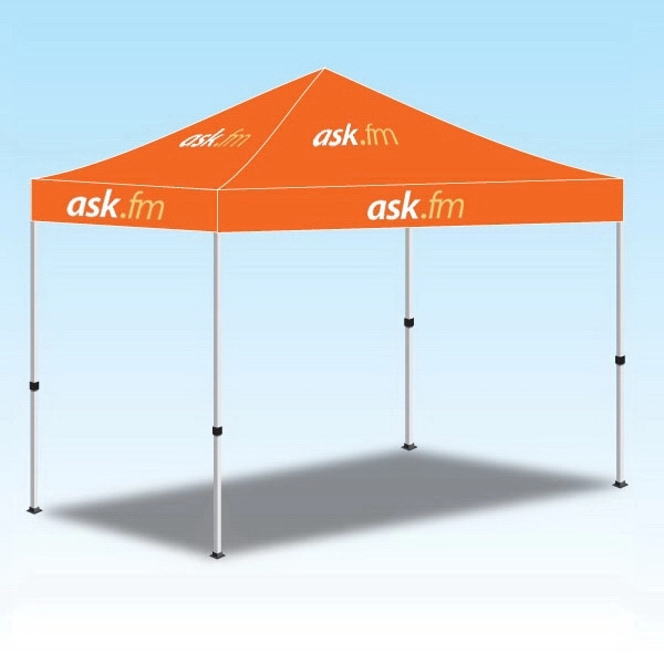 5' x 5' custom printed pop-up canopy/tent with customization.... from ASI 30442 Above & Beyond Advertising Products / PromoAdLine