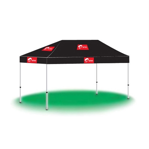 10' x 15' custom canopy/tent with 2 color imprinting.... from ASI 30442 Above & Beyond Advertising Products / PromoAdLine
