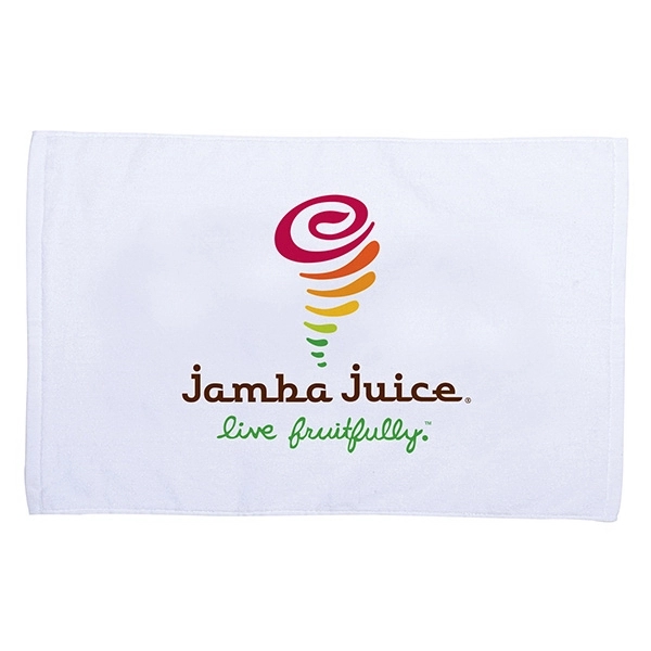 15" x 24" terry velour, hemmed, 100% cotton sport towel.... from ASI 79750 Pro Towels