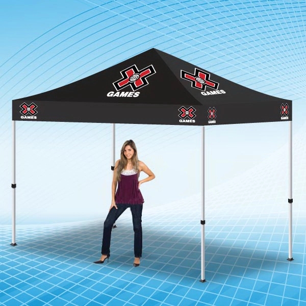 10' x 10' instant canopy with full digital graphics.... from ASI 30442 Above & Beyond Advertising Products / PromoAdLine