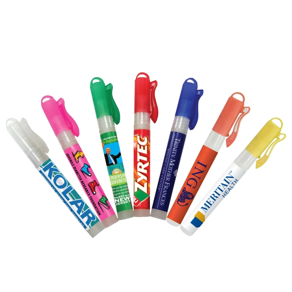 SPF30 10 ml. sunscreen sunblock suntan lotion spray pen.... from ASI 61125 Hit Promotional Products / Admints & Zagabor