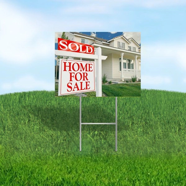 16" x 24" polypropylene plastic digital yard/lawn signs with double sided... from ASI 30442 Above & Beyond Advertising Products / PromoAdLine