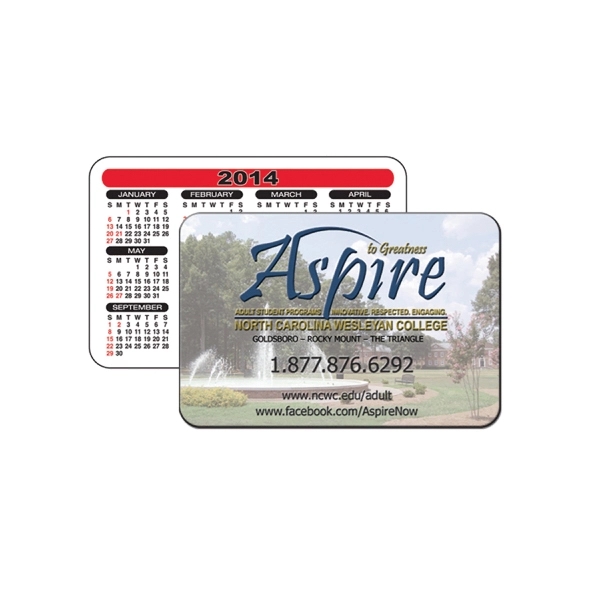 Wallet calendar. 2 1/4" x 3 3/8".... from ASI 67620 Lion Circle Corp / Lion/Circle