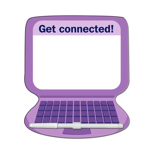 Computer shaped dry erase memo board with marker.... from ASI 67620 Lion Circle Corp / Lion/Circle