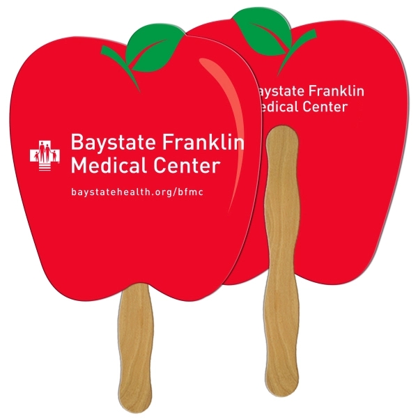 Apple shape fast fan with wooden stick.... from ASI 67620 Lion Circle Corp / Lion/Circle