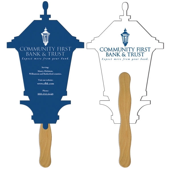 Lamp shape fast fan with wooden stick.... from ASI 67620 Lion Circle Corp / Lion/Circle