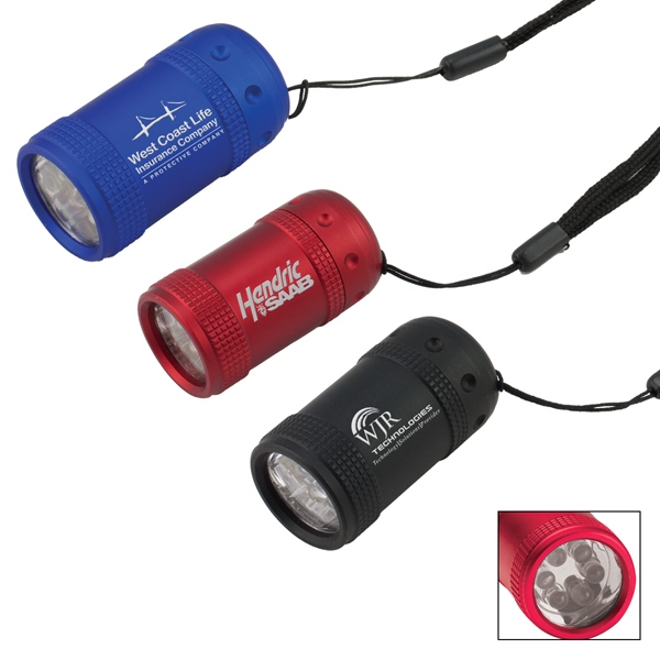 Overseas 6 LED compact flashlight.... from ASI 62660 Innovation Line / Innovation Line
