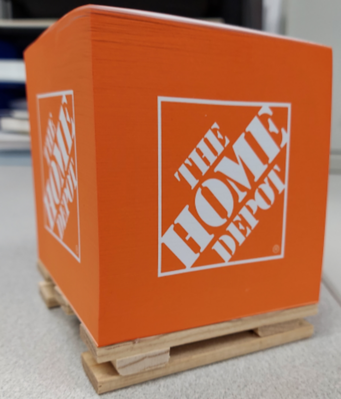 2 3/4" x 2 3/4" x 2 3/4" custom printed full... from ASI 91240 3M/Promotional Markets Dept