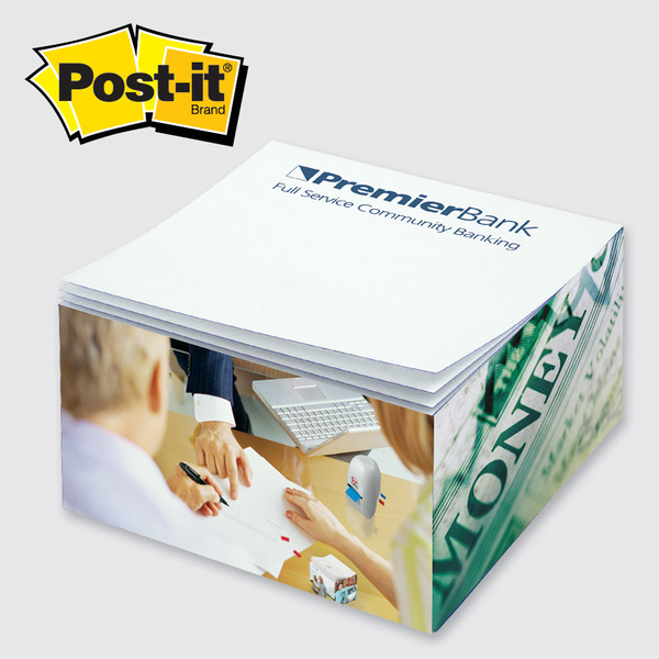 2-3/4 inch Post it Note Half Cube... from ASI 91240 3M/Promotional Markets Dept
