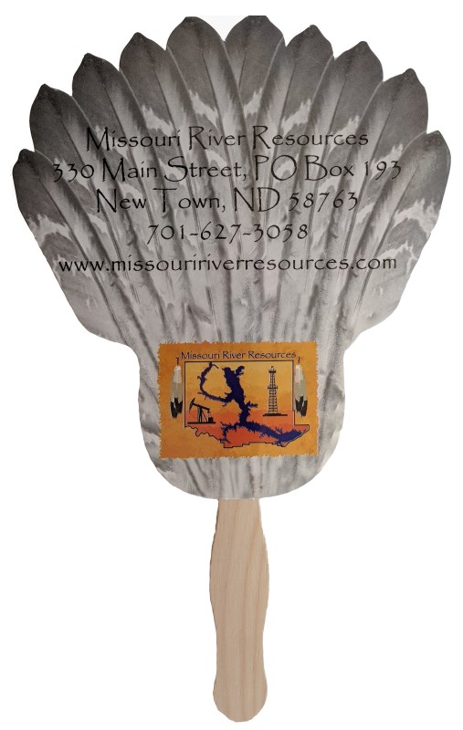 Feather Fan double side liquid laminated offset sandwich fan with high... from ASI 67620 Lion Circle Corp / Lion/Circle