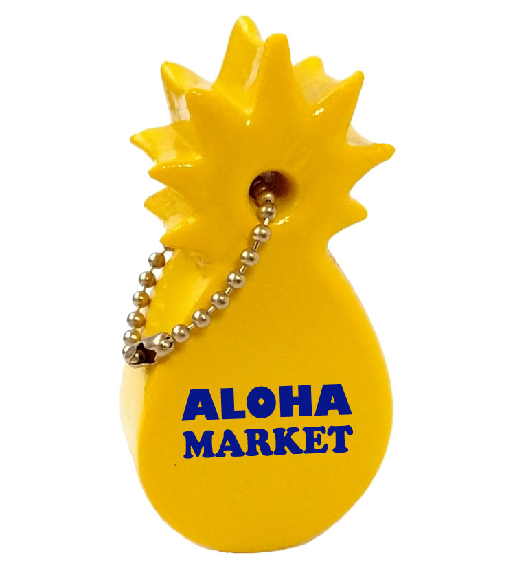 Pineapple Shaped Foam Coated Keytag... from ASI 79970 Pro-Sports Foam Products