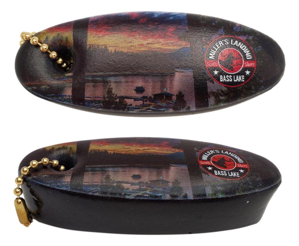 Floating Keychain Vinyl Coated Foam Oval - Made in the USA... from ASI 79970 Pro-Sports Foam Products