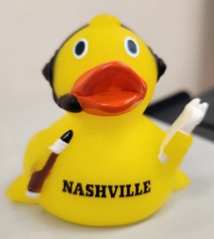 Floatable rubber toy duck.... from ASI 57705 Goodview Industries Co Inc / Goodview Industries