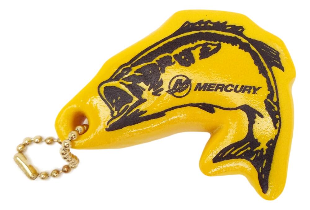 Bass Shaped Floating Keychain... from ASI 79970 Pro-Sports Foam Products