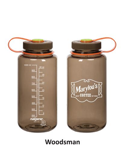 Nalgene Sustain 50% Recycled Plastic 32 oz Wide Mouth Water Bottle... from ASI 74245 Nordic Co Inc