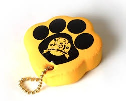 Paw Print Shaped Floating Keychain... from ASI 79970 Pro-Sports Foam Products