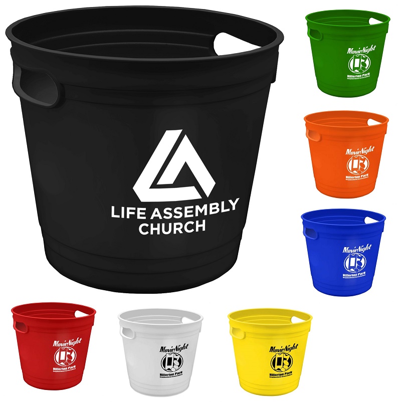 Heavy duty plastic church offering bucket / tub / pail with... from ASI 55990 Garyline / GaryLine®