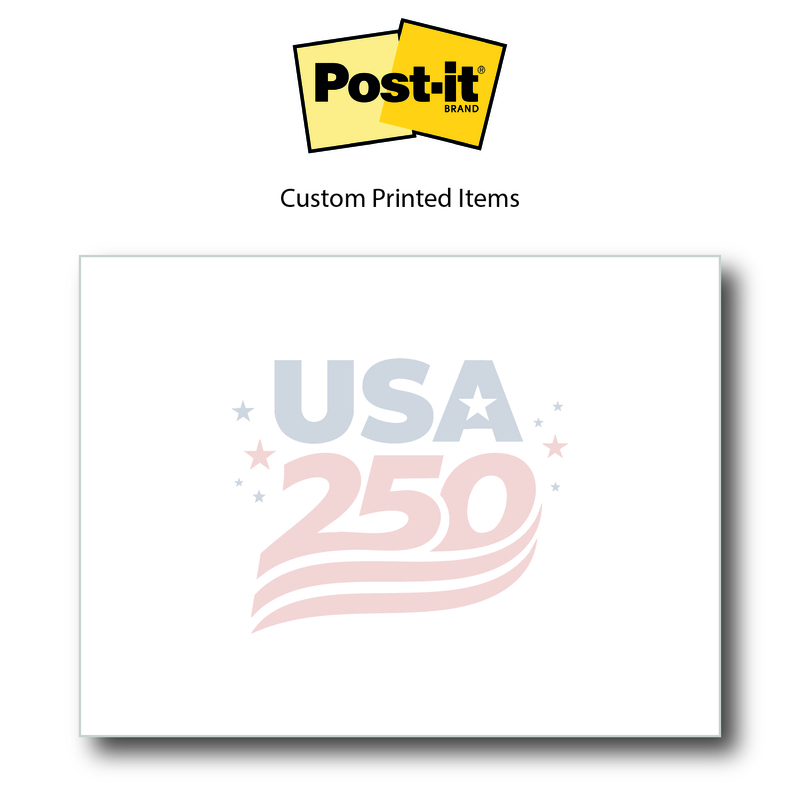 3" x 4" custom printed notepad with 25 or 50 white... from ASI 91240 3M/Promotional Markets Dept