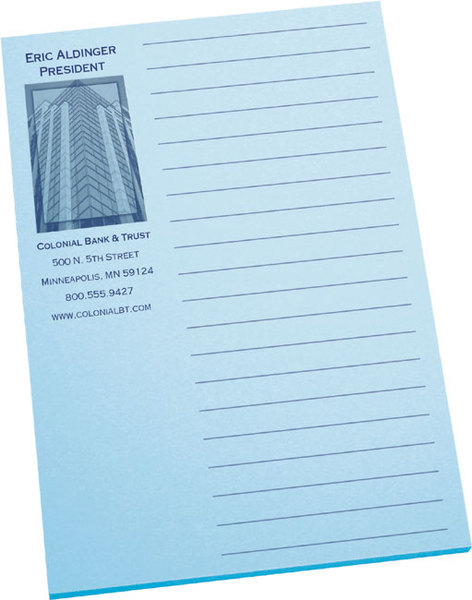 4 x 6 Post it Note Pads ... from ASI 91240 3M/Promotional Markets Dept