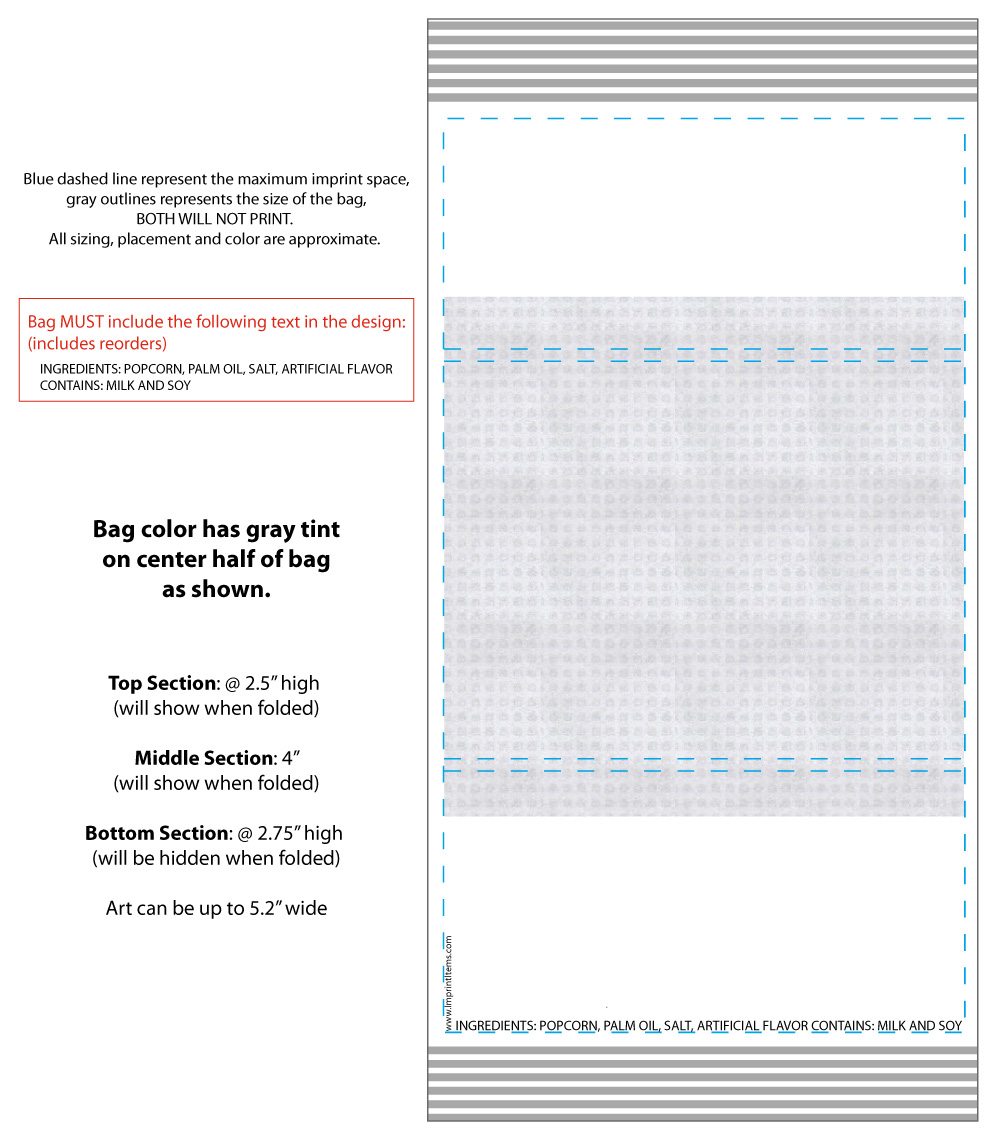 custom microwave popcorn bags