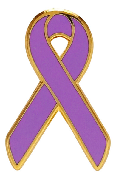 Purple Awareness Lapel Pin